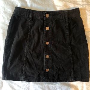 Billabong Corduroy Button Up Skirt!